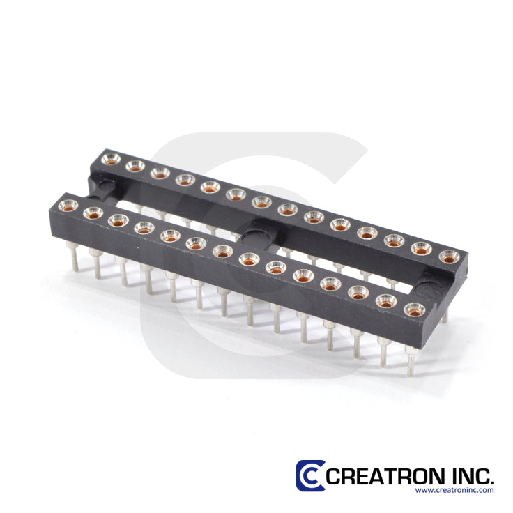 28 Pin Machine Pin IC Socket