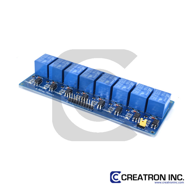 8 Channel 5V 10A DC Relay Module